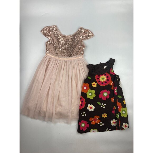 2 Lot Girl's 3T/4 Gymboree/ Kid's Dream Dresses - Picture 1 of 5
